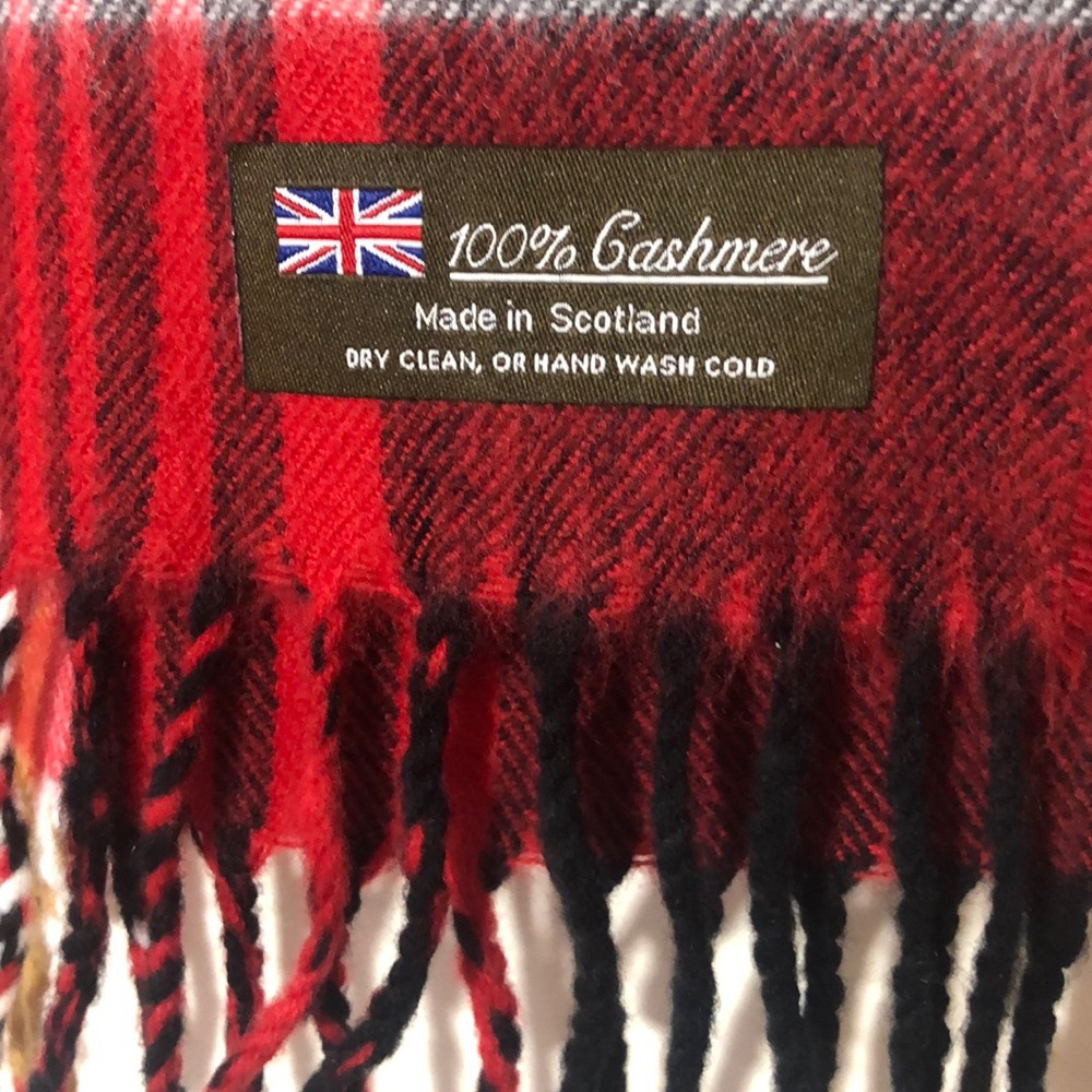 Scotland Cashmere Scarf NWOT